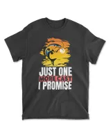 Fishing Just one more cast I promise 250 fisher Men's Standard T-Shirt black s