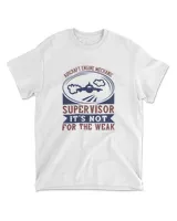 Aircraft Engine Mechanic Super Visor It's Not For The Weak Engineer T-Shirt Men's Standard T-Shirt white s