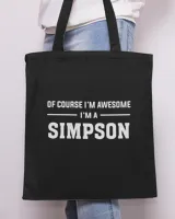 USL-25-Simpson Tote Bag - Printed in the EU black onesize