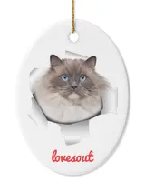Oval Ceramic Ornament (US)