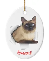 Oval Ceramic Ornament (US)