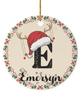 Circle Ceramic Ornament (US)