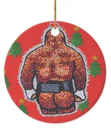 Circle Ceramic Ornament (US)