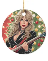 Circle Ceramic Ornament (US)
