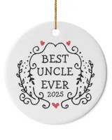 Circle Ceramic Ornament (US)