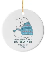 Circle Ceramic Ornament (US)