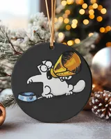 Circle Ceramic Ornament (US)