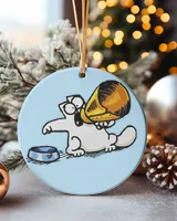 Circle Ceramic Ornament (US)