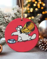 Circle Ceramic Ornament (US)