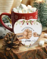Heart Ceramic Ornament (US)