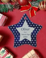 Star Ceramic Ornament (US)