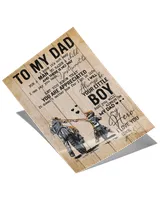 [UNIQUE] TO MY MOTOCROSS DAD FROM SON