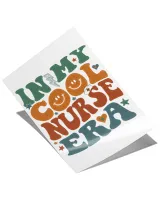 In my cool nurse era shirt Satin Portrait Poster (16x24in) white 16x24in