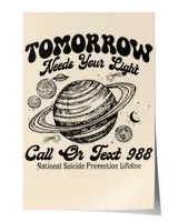 Satin Portrait Poster (12x18in)