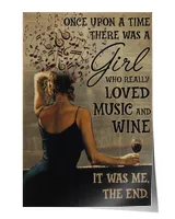 Satin Portrait Poster (12x18in)