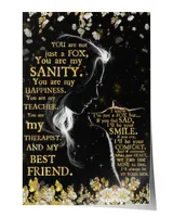 Satin Portrait Poster (12x18in)