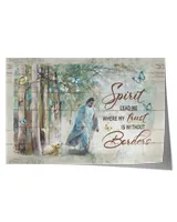 Satin Landscape Poster (48x32in)