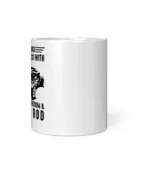 3 things you dont mess with family freedom hot rod2 White Mug white 11oz