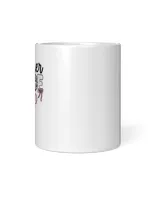 Teacher Mode Off Colorful Letters with Bow and Dotted SwitchTeachAha2104 White Mug white 11oz