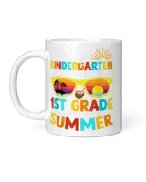 Goodbye Kindergarten Graduation To 1st grade Hello Summer White Mug white 11oz