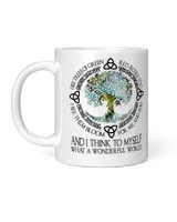 Myself - What A Wonderful World White Mug white 11oz