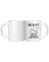 Personalized I Love Every Part Of You Mug
