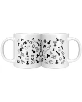Willy Mug Sublimation Mug Template - Cricut Mug Press Sublimation Wrap White Mug white 11oz