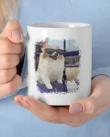 Koda the Fluff in Love White Mug white 11oz