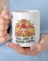 Take care of mother earth T-Shirt White Mug white 11oz