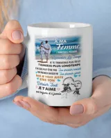 A ma femme White Mug white 11oz