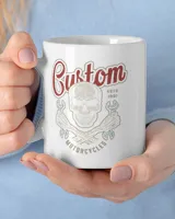 Custom Motorcycles ESTD 1991 Mug White Mug white 11oz