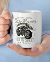 Motorcycle Custom Cafe Racer Mug White Mug white 11oz