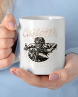 Ride Hard Custom Road King Mug White Mug white 11oz