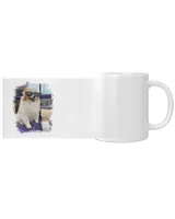 Koda the Fluff in Love White Mug white 11oz