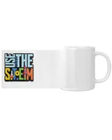 STEM Teacher Use The STEM Loves Computer Science White Mug white 11oz