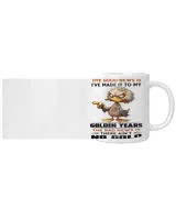 The good news is i've made it to my golden years White Mug white 11oz