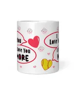 Valentine Mug- For Softball Lovers- Softball Mug Gifts White Mug white 11oz