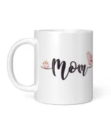 Mom Bird - My Favorite People Call Me Mom White Mug white 11oz