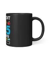 Funny Teacher Retirement Class Of 2025 Countdown In Progress 1 Black Mug 11oz black 11oz