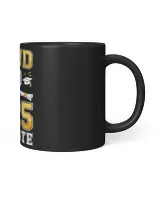 Proud Dad Of A 2025 Graduate Shirt Class Of 2025 Graduation Black Mug 11oz black 11oz
