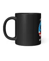American Flag Never Forget 9.11 Patriot Day Mug Black Mug 11oz black 11oz