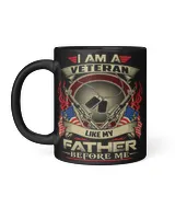 I Am A Veteran-5 Black Mug black 11oz