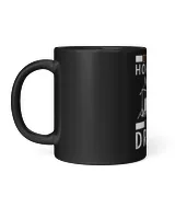 Embrace the Beat: "It's Not Hoarding if It's Drums" Tee Black Mug 11oz black 11oz