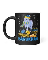 Unicorn Happy Hanukkah Cute Hanukkah Unicorn Menorah Jewish Proud 72
