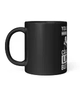 OLine Player Pass Block Center Right Guard Left Tackle Black Mug 11oz black 11oz
