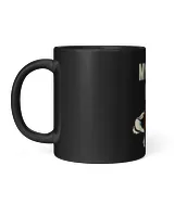 My Ride's Here Black Mug 11oz black 11oz