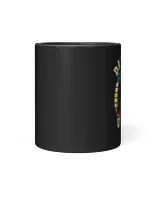 Dad Level Unlocked Est. 2022 New Dad Pregnancy Announcement Shirt Black Mug black 11oz