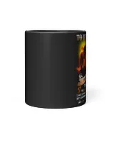 To my Daughter Love, dad Black Mug 11oz black 11oz