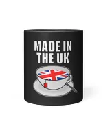 Made In The UK Cup of Tea United Kingdom Flag British Funny