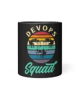 DevOps Engineer Cloud Computing Devops Squad Black Mug 11oz black 11oz